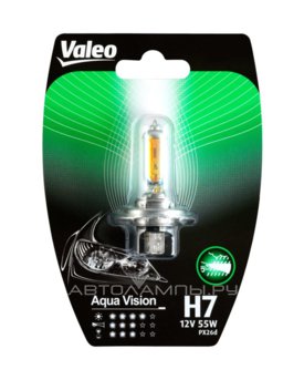 H7 12V- 55W (PX26d) (����� ����) Aqua Vision 32523